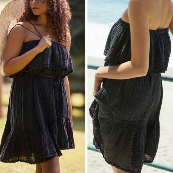 Daily Practice Anthropologie Kona Strapless Dress XXS - Picture 1 of 11